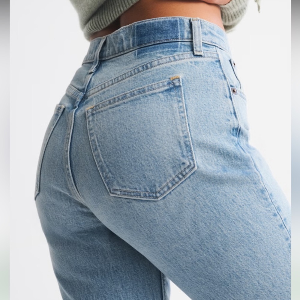 Abercrombie 90s straight ultra high rise jeans - Picture 6 of 10